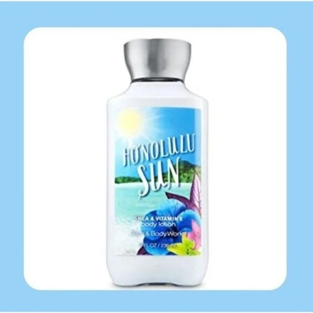 Honolulu Sun Body Lotion Bath & Body Works Super Rare Hard to find BBW Tropical
